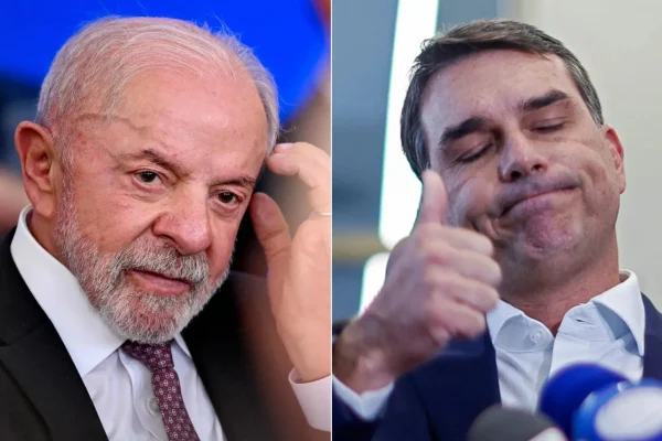 Rejeição a Lula permanece em 55% e a de Flávio Bolsonaro sobe de 55% para 56%, aponta Quaest