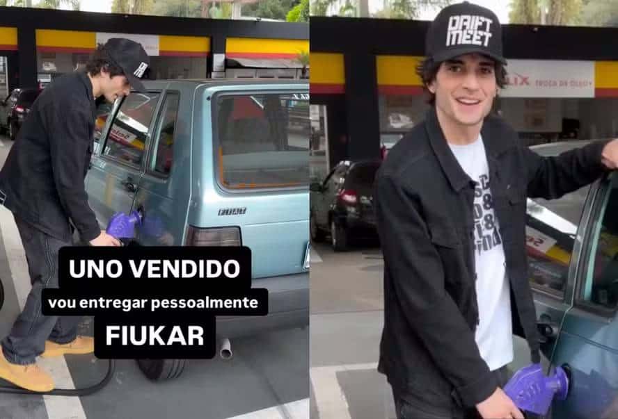 Fiuk emplaca nova venda de carro após expor crise financeira na web: "Tanque de guerra" (Foto: Instagram)
