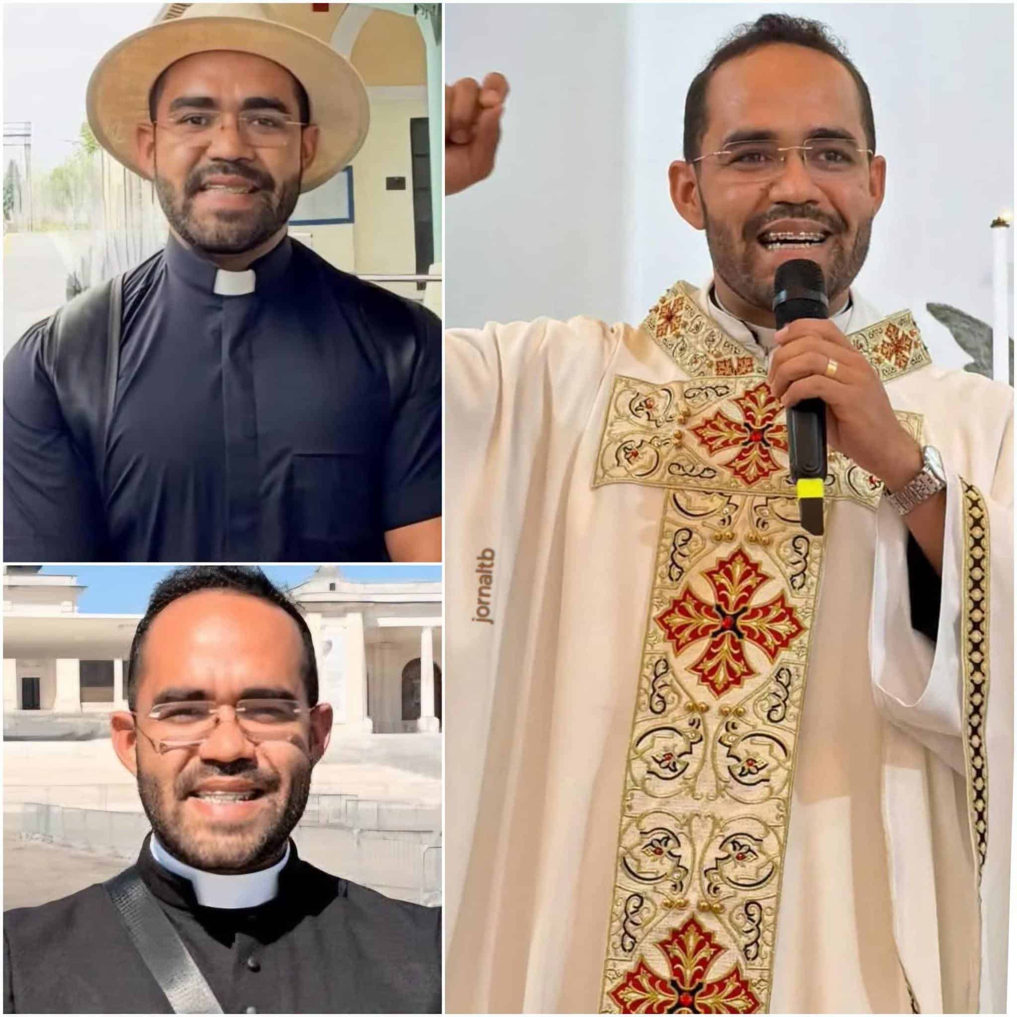 O padre Aminadab do Nascimento Silva, de 29 anos, foi encontrado sem vida na última quinta-feira (27), dentro de um quarto de hotel no bairro Bom Retiro, em São Paulo. (Foto: Facebook)