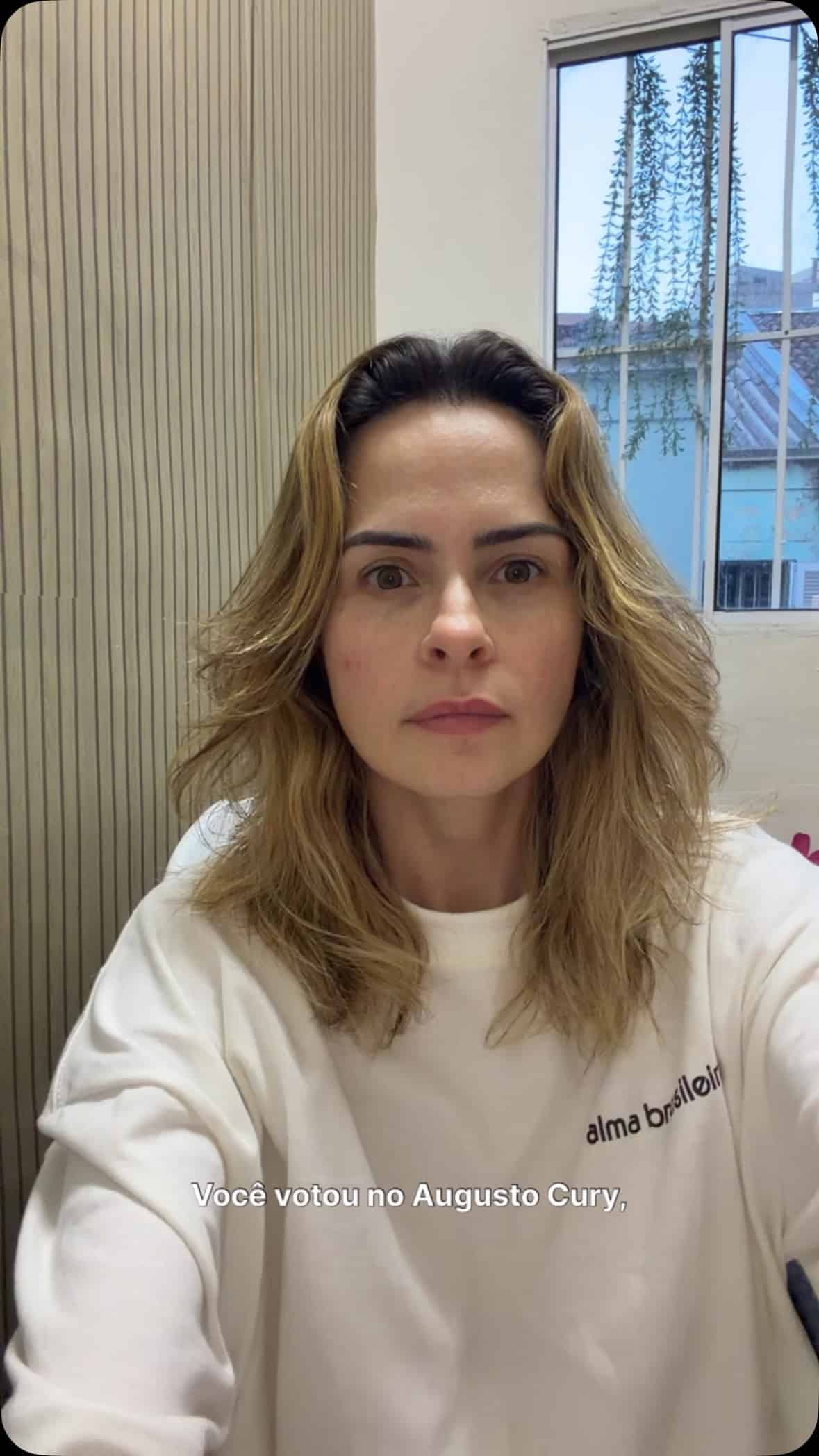 Ana Paula Renault declara apoio a Lula no segundo turno e explica decisão (Foto: Instagram)