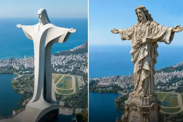 Como seria o Cristo Redentor se fosse criado por grandes nomes da arte e da arquitetura? Veja!