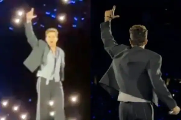 Vídeo mostra Luan Santana fazendo sinal de ‘L’ em show e fãs especulam apoio a Lula