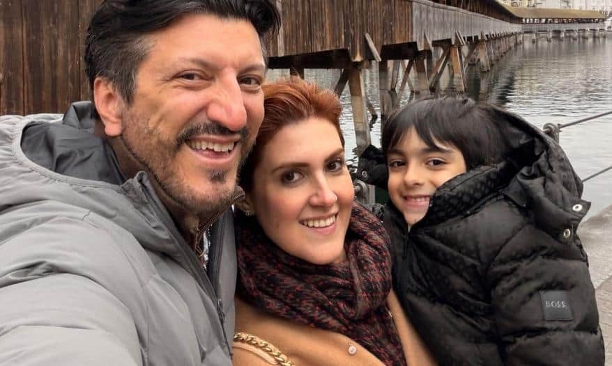 Viúva de Lito Sousa revela como filho de 7 anos está lidando com a morte do pai (Foto: Instagram)