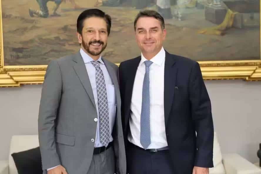 Ricardo Nunes reage após Flávio Bolsonaro se declarar “verdadeiro presidente eleito” (Foto: Prefeitura de SP)